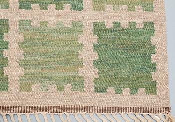 CARPET. Flat weave. 239,5 x 194 cm. Sweden 1950's.