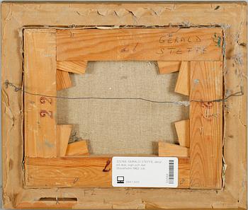 GERALD STEFFE, akryl på duk, sign och dat Stockholm 1962.