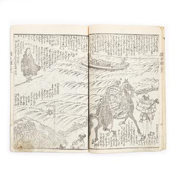 Utagawa Kunisada (Toyokuni III), Album with woodblock prints, 19th century.