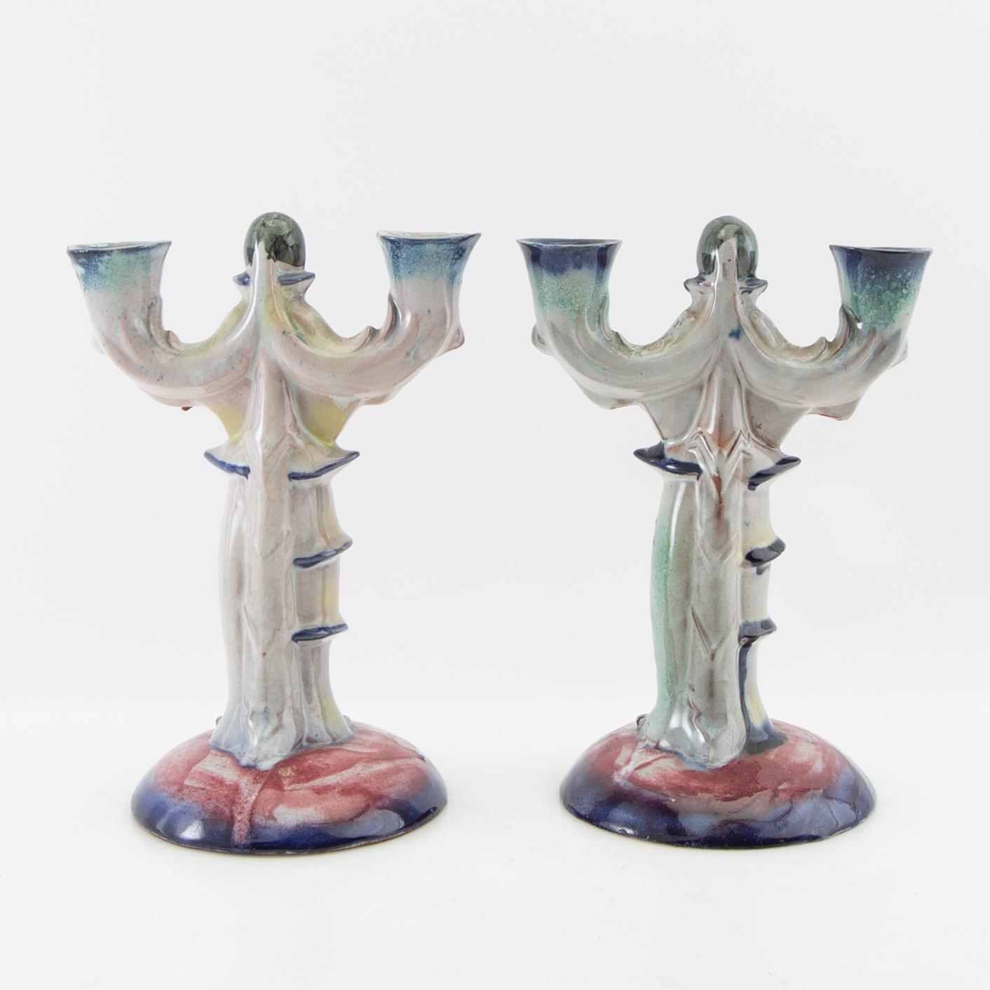 Candelabras, a pair, Art Deco, early 20th century.