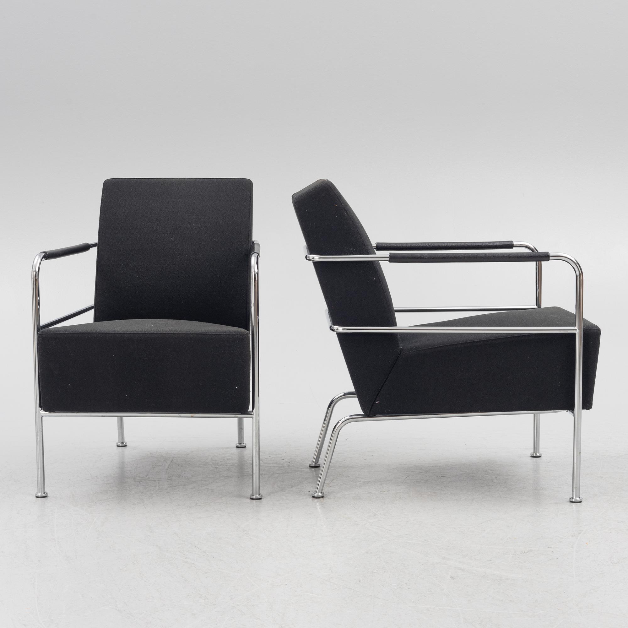 Gunilla Allard, a pair of 'Cinema' armchairs, Lammhults.