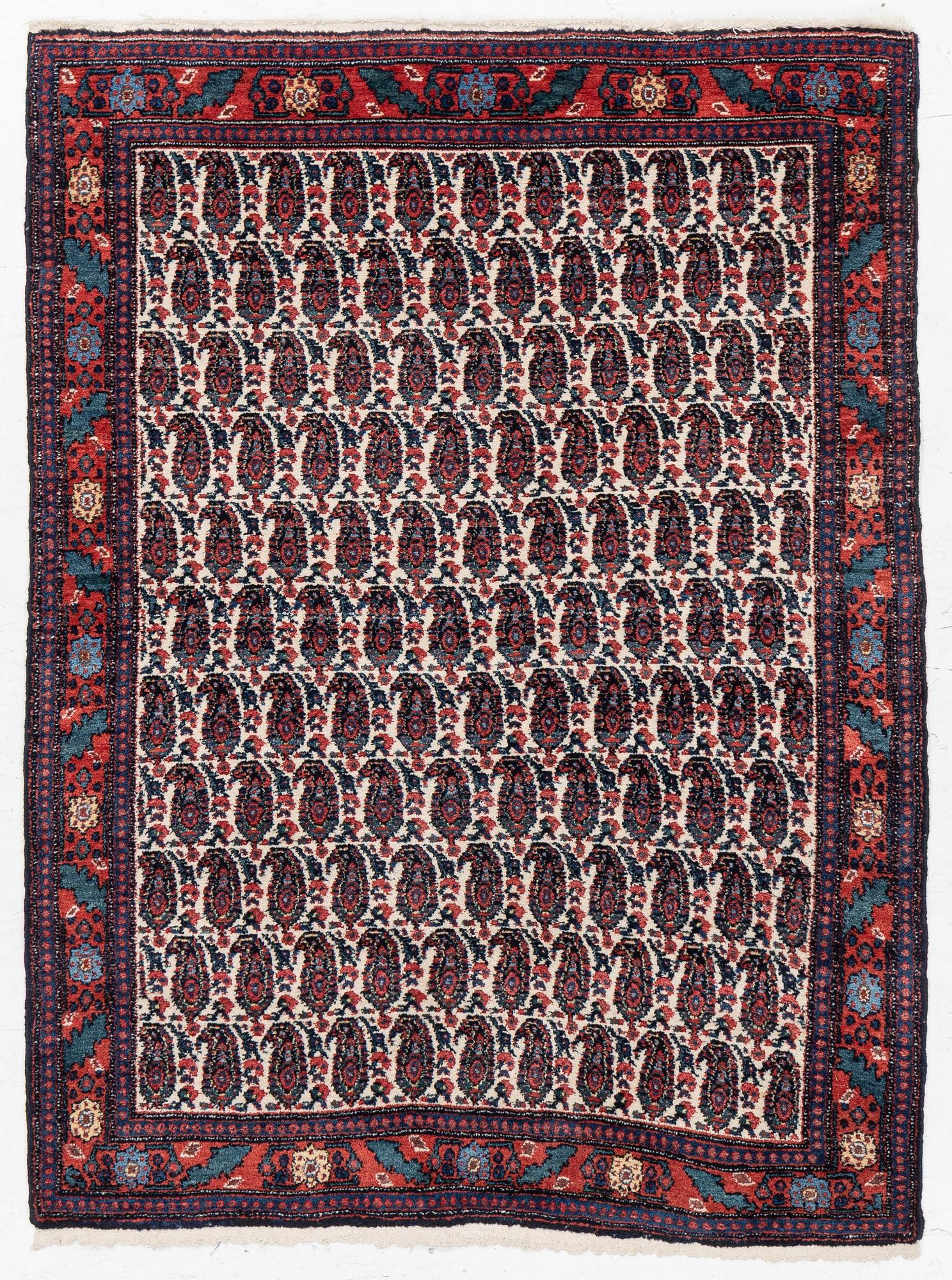 Matta, semiantik Senneh, ca 165 x 120 cm.