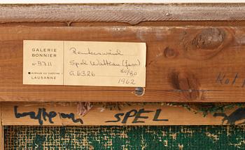 Carl Fredrik Reuterswärd, olja på duk, signerad och daterad 1961-62 a tergo.