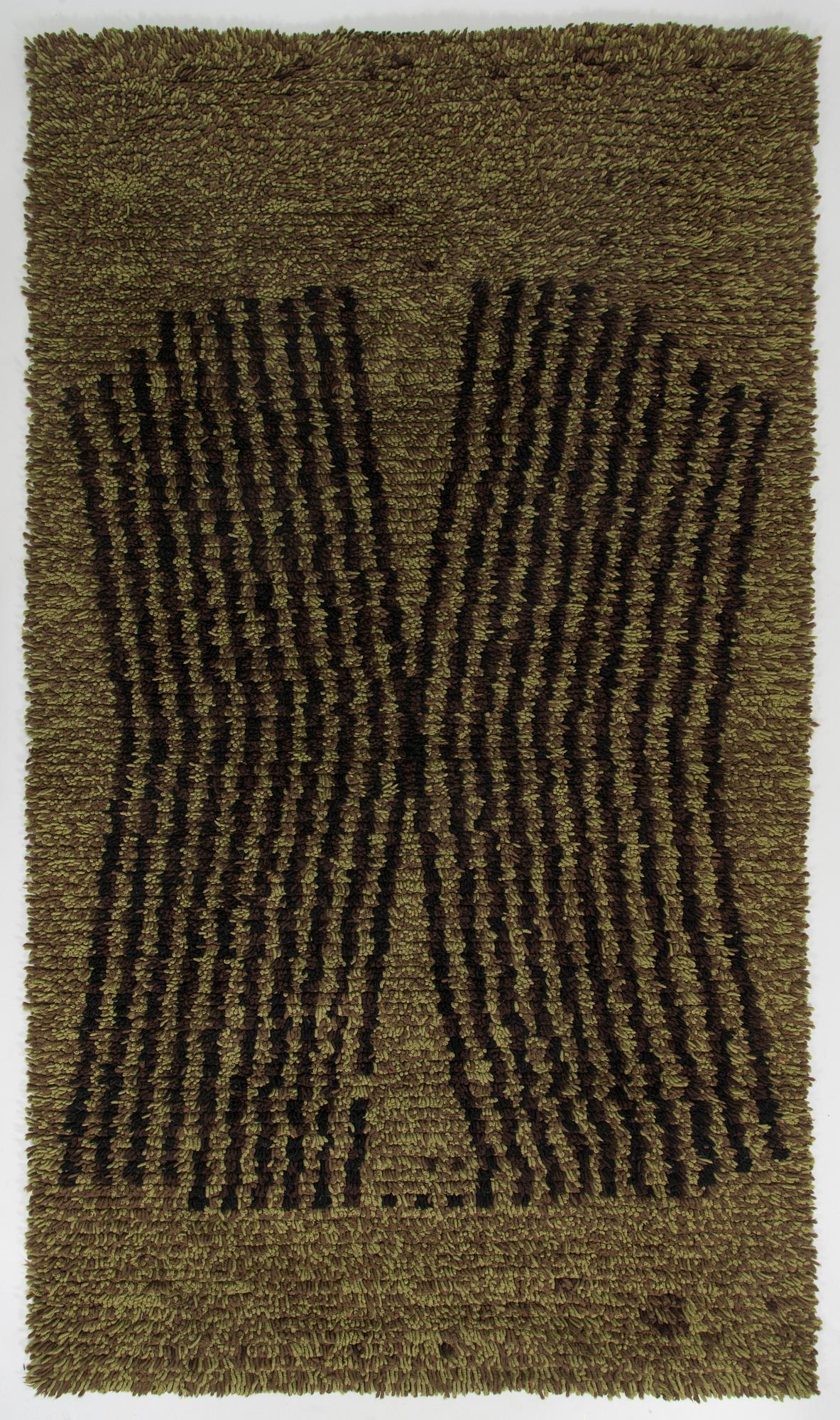 Ritva Lehikoski, matto / ryijy, Neovius ja Solo, noin 242 x 145 cm.