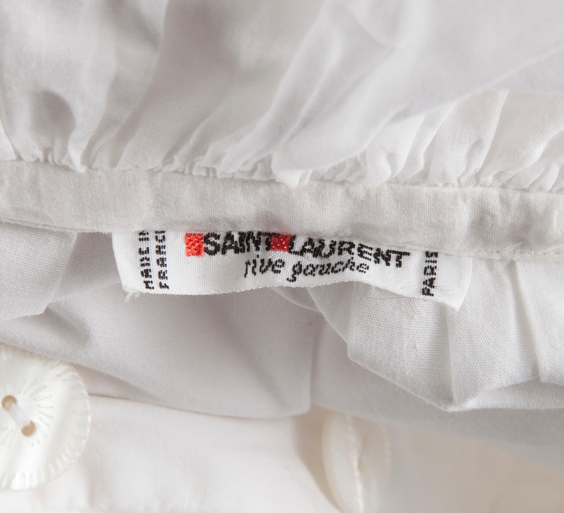 SKJORTA, Yves Saint Laurent.