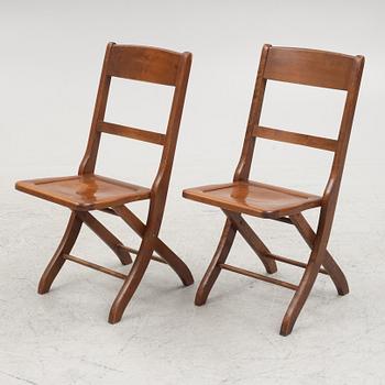 Four chairs, first half of the 20th Century.