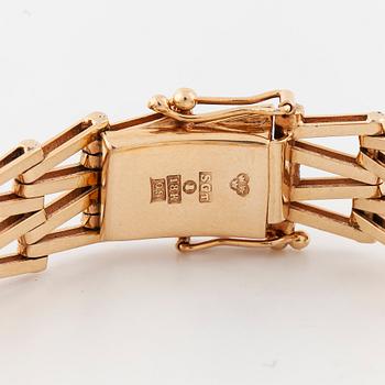 A bracelet by Trygve Berghman, Stockholm, 1966.