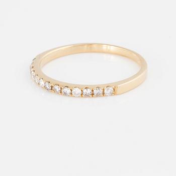 RING, med briljantslipade diamanter ca 0.20 ct.