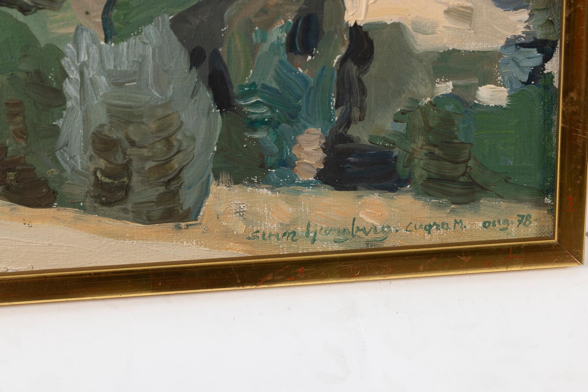 Sven Ljungberg, View of the Sea – Cupra Marittima.