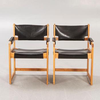 Sven Kai-Larsen, karmstolar, ett par, Rälta snickeri, 1960-tal.