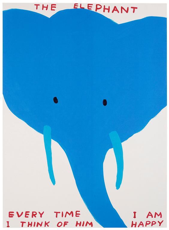 David Shrigley, "The Elephant".