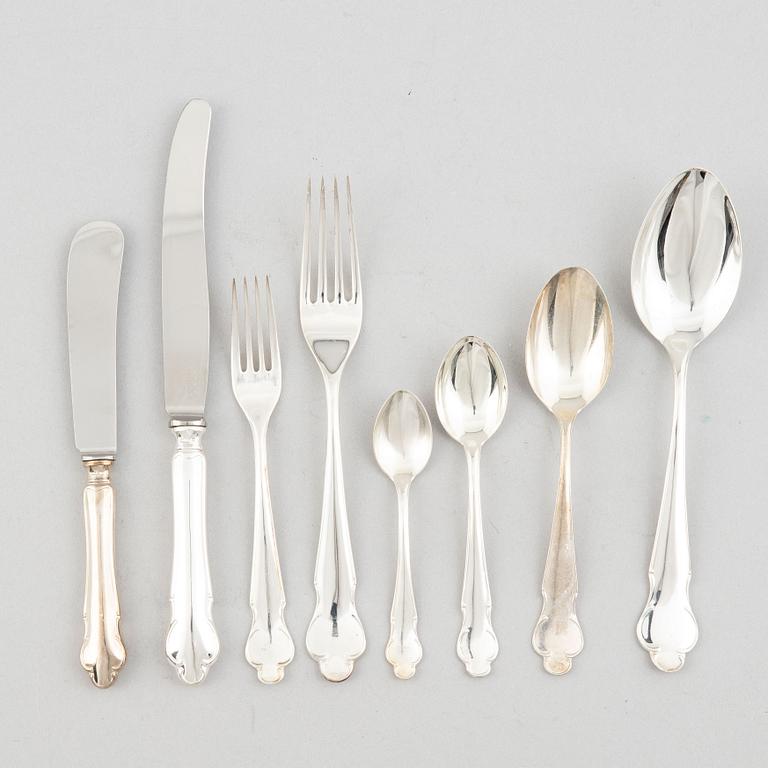 A Swedish cutlery, model 'Disa', KG Markströms, Lidköping, some 1973 (75 pieces).