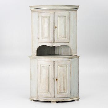 Corner cabinet, early 19th century, Gustavian.