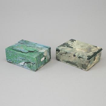ROLEX, 2 pcs of full set boxes, 1980/1990-tal.