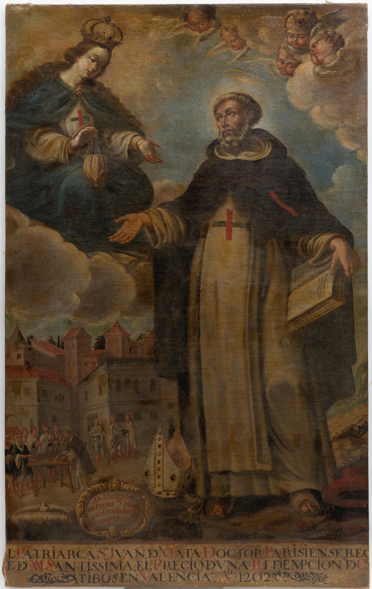 Spansk skola, 16/1700-tal, "San Juan de Mata" (1150-1213).