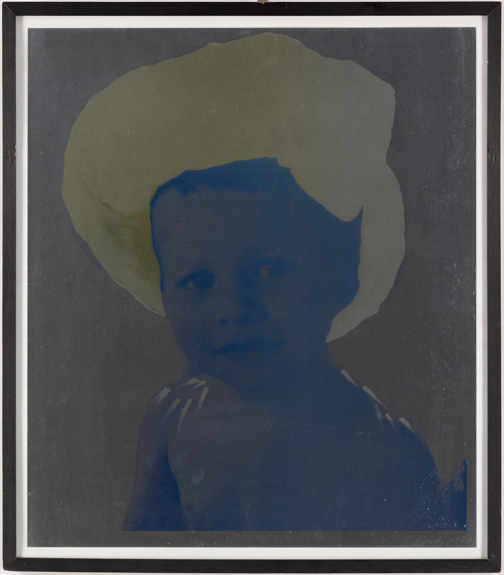 PER KIRKEBY, silcscreen in colours, 4, 1970, signed.