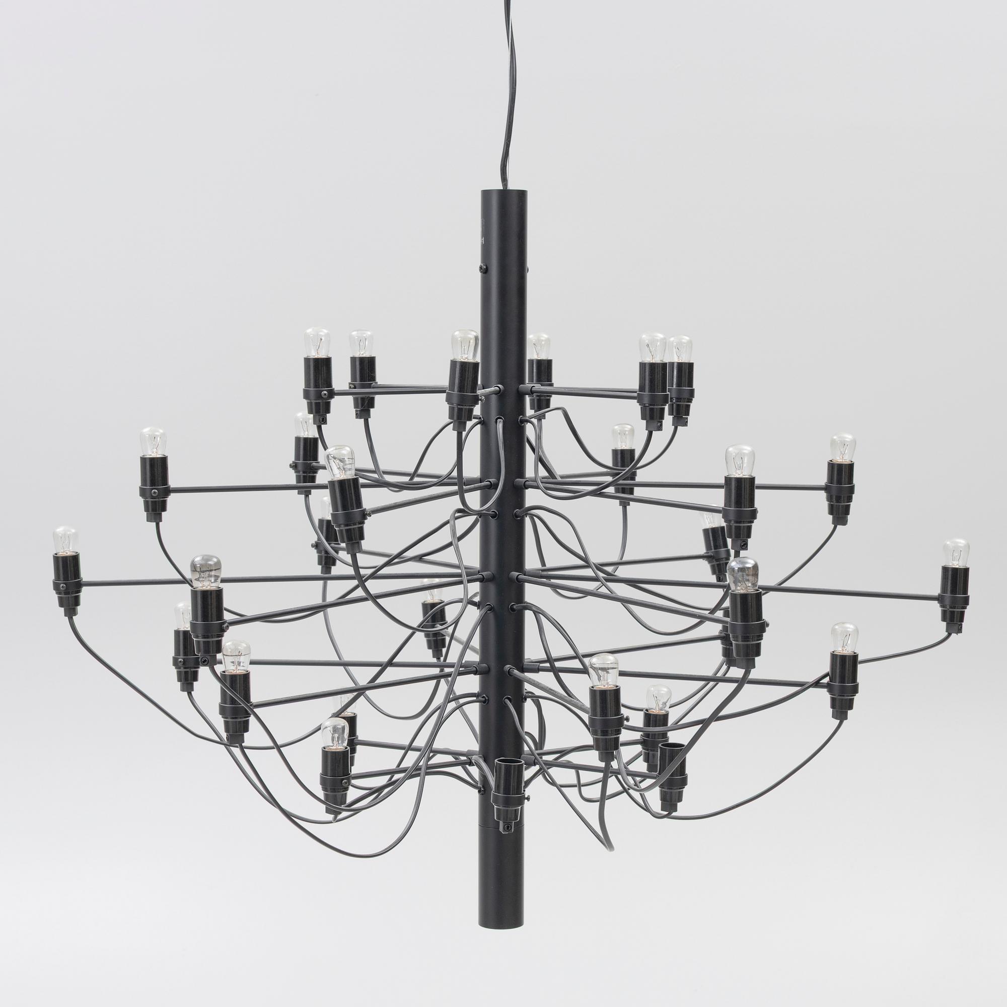 Gino Sarfatti, a model 2097/30 ceiling lamp, Flos, Italy.