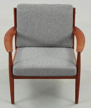 FÅTÖLJ, Grete Jalk för France & son, Danmark, 1960-tal.