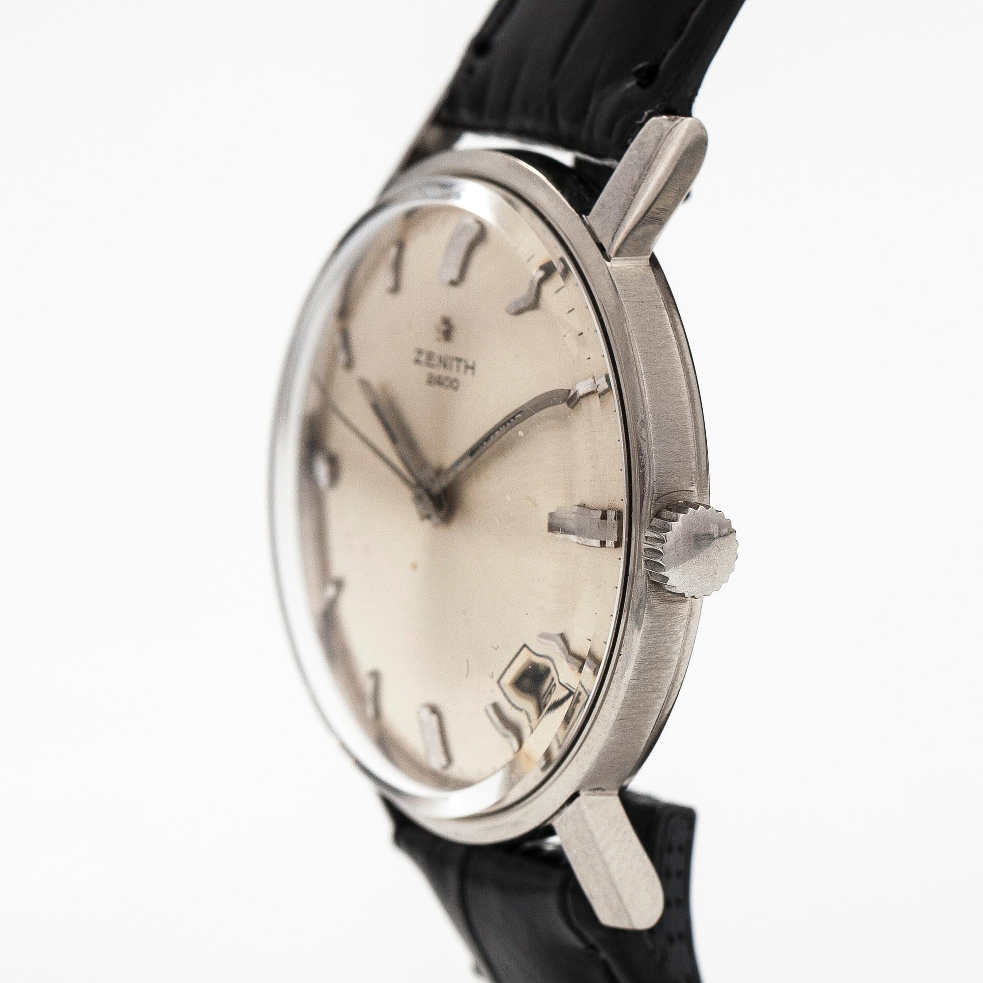 ZENITH 2400, wrist watch, 34 mm.