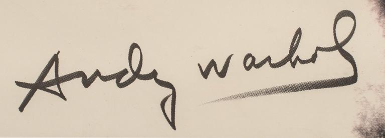 MOVIE POSTER, after Andy Warhol, 'Querelle', 1983.