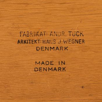 Hans J Wegner, soffbord för Andreas Tuck, Danmark.
