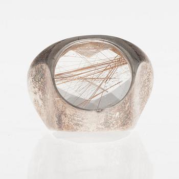 SORMUS, hopeaa, rutiilikvartsi, tunnistamattomat leimat, 1960/70-luku.