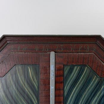 A cabinet, Värmland, dated 1873.