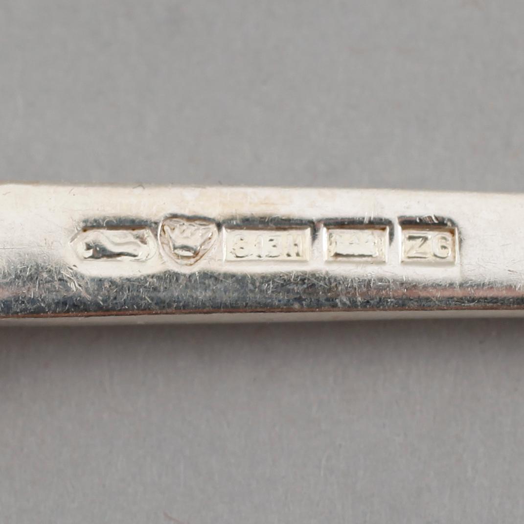 BESTICK, 48 delar, silver, Finland 1950-tal. Vikt ca 2593 gram.