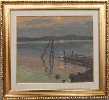 WILHO SJÖSTRÖM, olja på duk, signerad och daterad 1920.