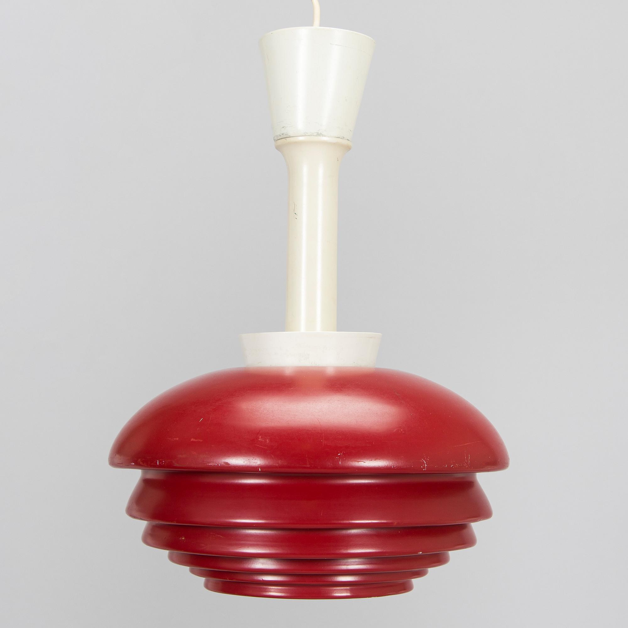 Alvar Aalto, taklampa, modell A335A för Valaistustyö.