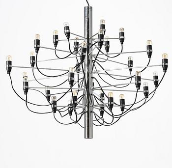 Gino Sarfatti, chandelier, model 2097/30, Flos, Italy.