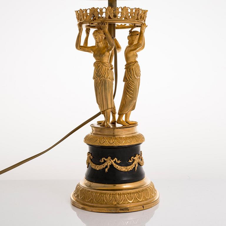 BORDSLAMPA, empire, Ryssland 1800-talets första hälft.
