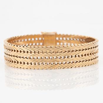 Armband, 14K guld.