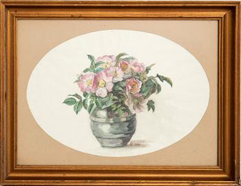 H Fabricius Flower Basket.