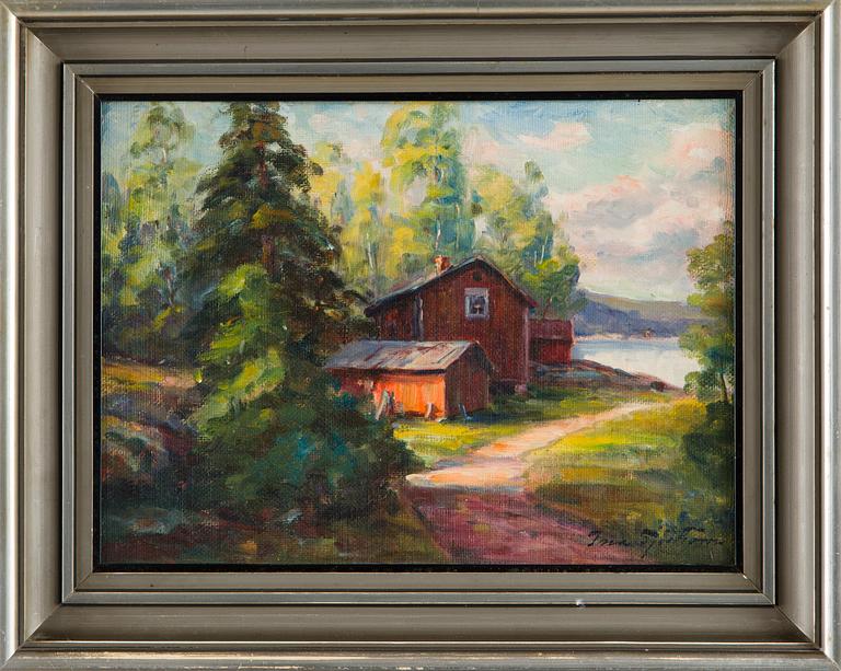 Ina Sjöström, House by the Shore.