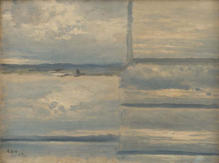 EERO JÄRNEFELT, A STUDY, SKY/CLOUDS.