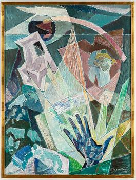 LENNART SEGERSTRÅLE, oil on canvas, signed and dated 1973.