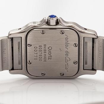 Cartier Santos, rannekello, 24 mm.
