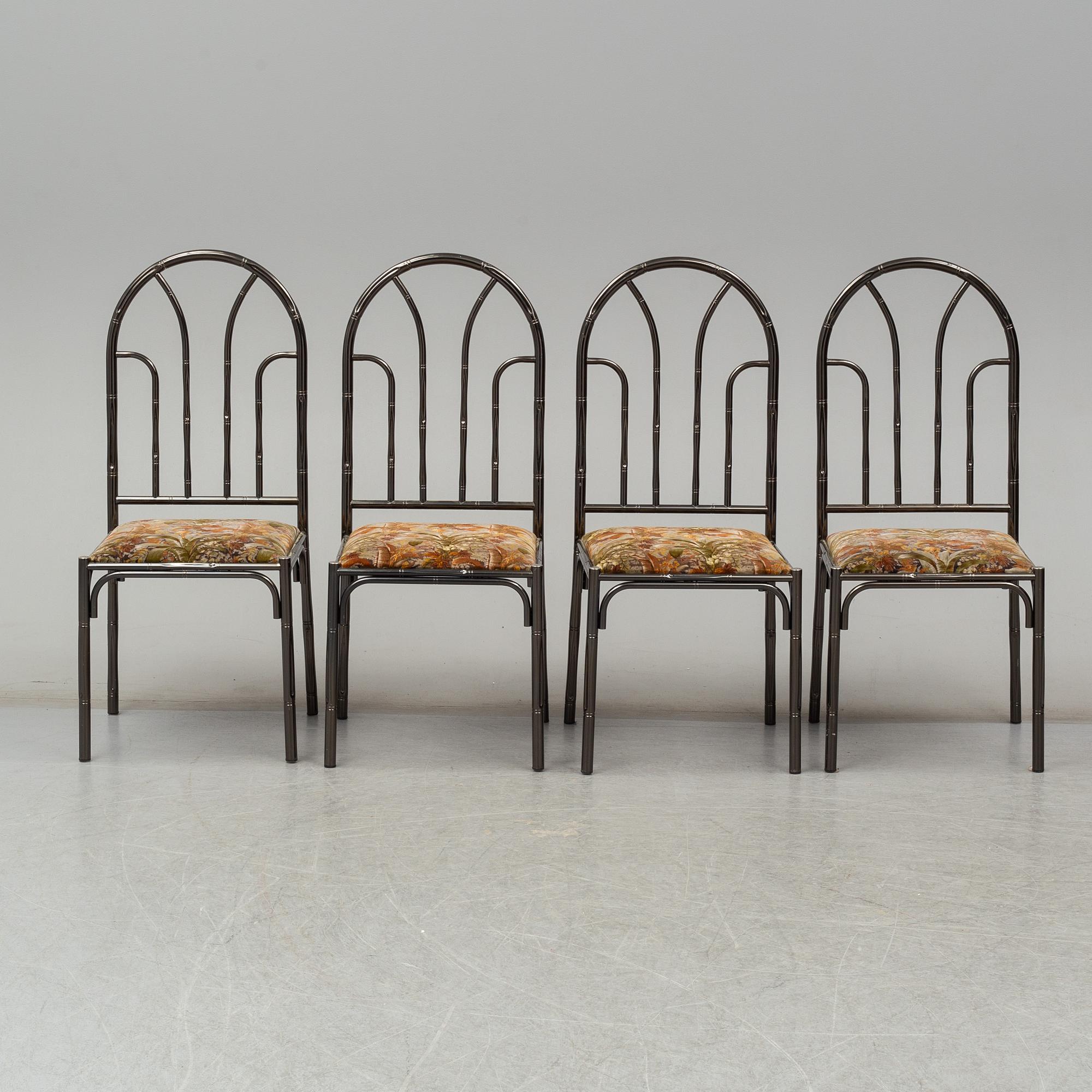 STOLAR, 4 stycken, 1970-80-tal.