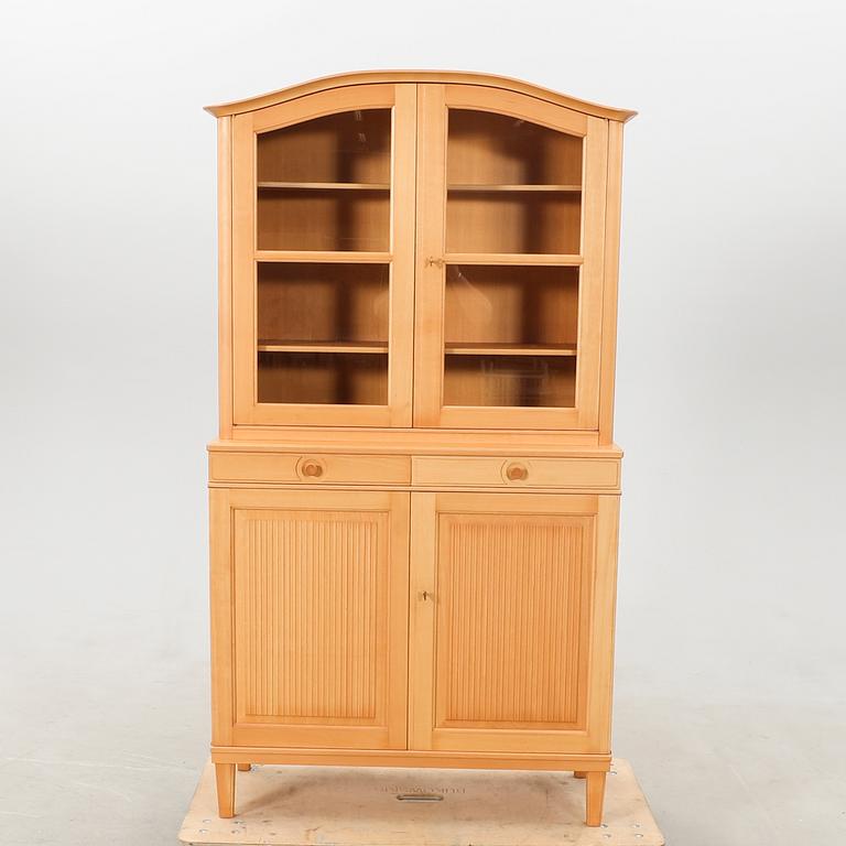 Carl Malmsten, display cabinet "Herrgården" from the late 20th century.