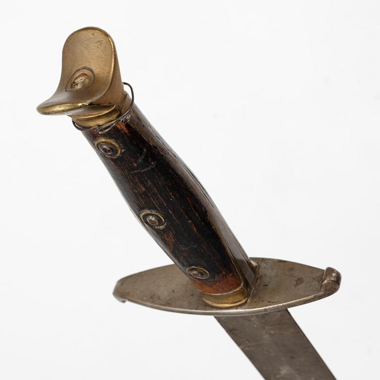 A Swedish cutlass 1810 pattern.