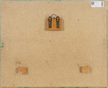 KG Nilson, oil on panel, signed and dated 1973.