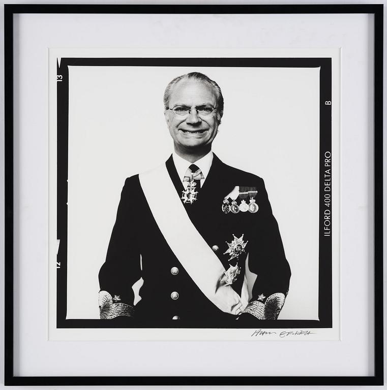 Hans Gedda, "Carl XVI Gustaf", 2010.
