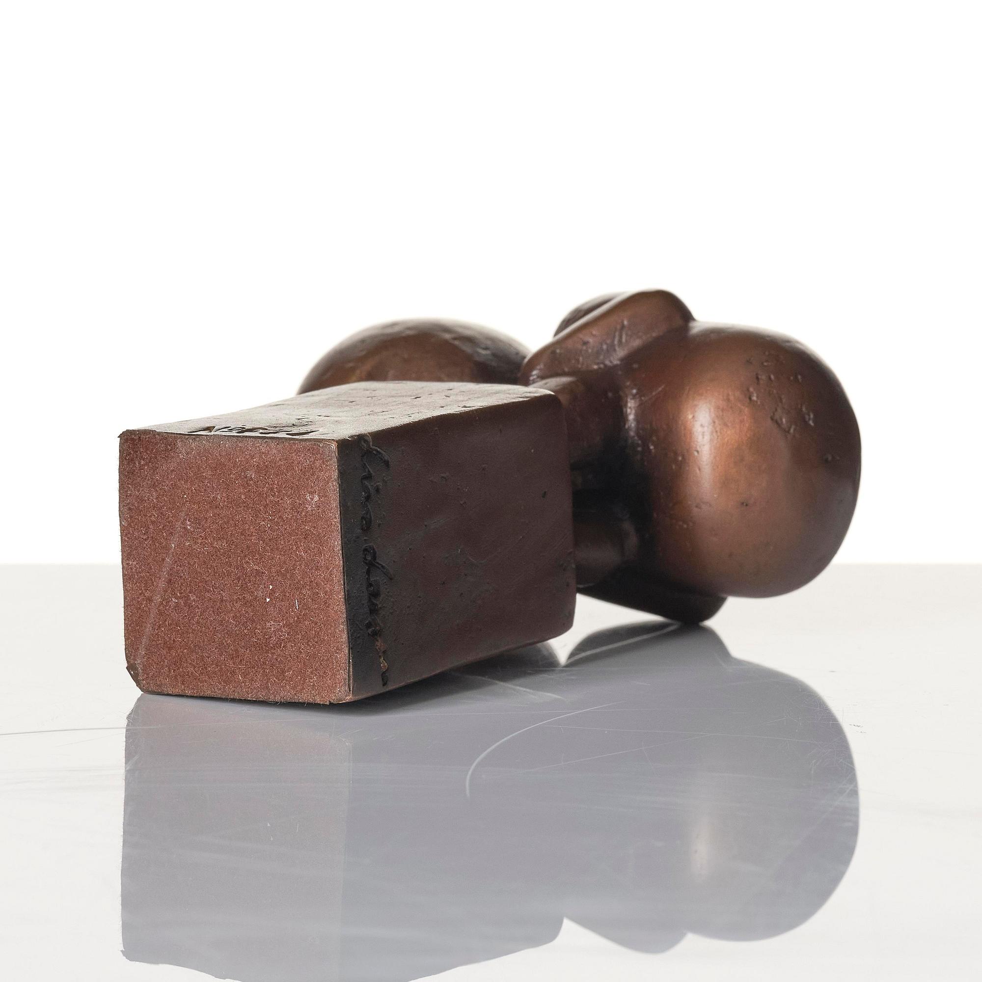 Lisa Larson, skulptur, "Myran", brons, Scandia Present, ca 1978, no 664.