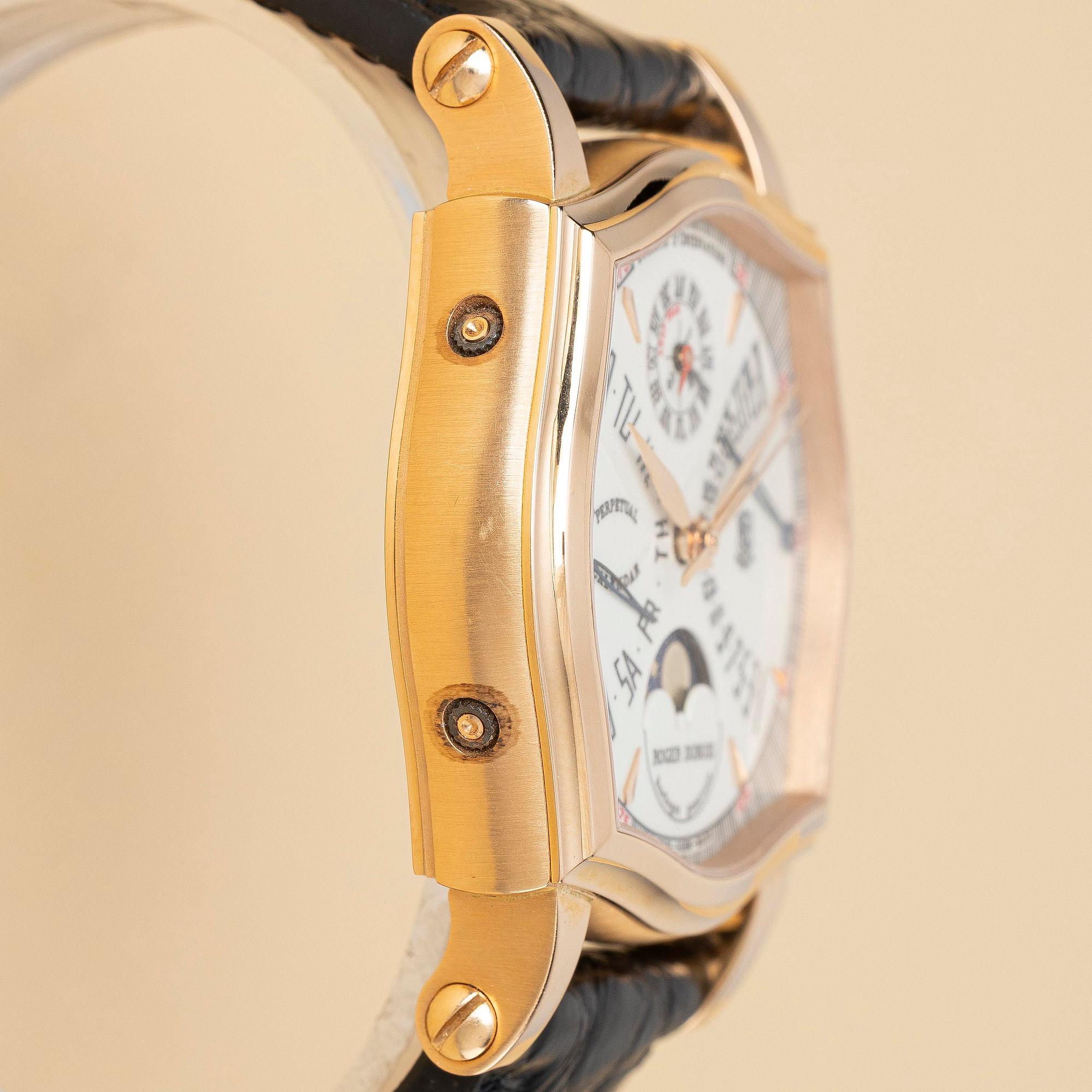 Roger Dubuis, Sympathie Bi-Retrograde Perpetual Calendar, no. 16 of 28, ca 2001.