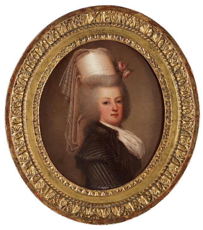 Adolf Ulrik Wertmüller, Marie Antoinette, Queen of France in creolian hat.