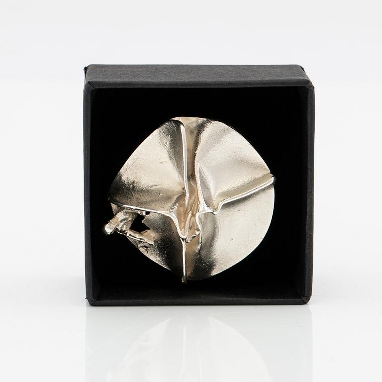 Björn Weckström, ring "Jaaras dröm", silver, Lapponia 1969.