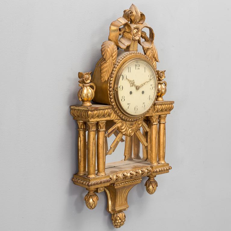 A WALL CLOCK, gustavian style, 20th century.