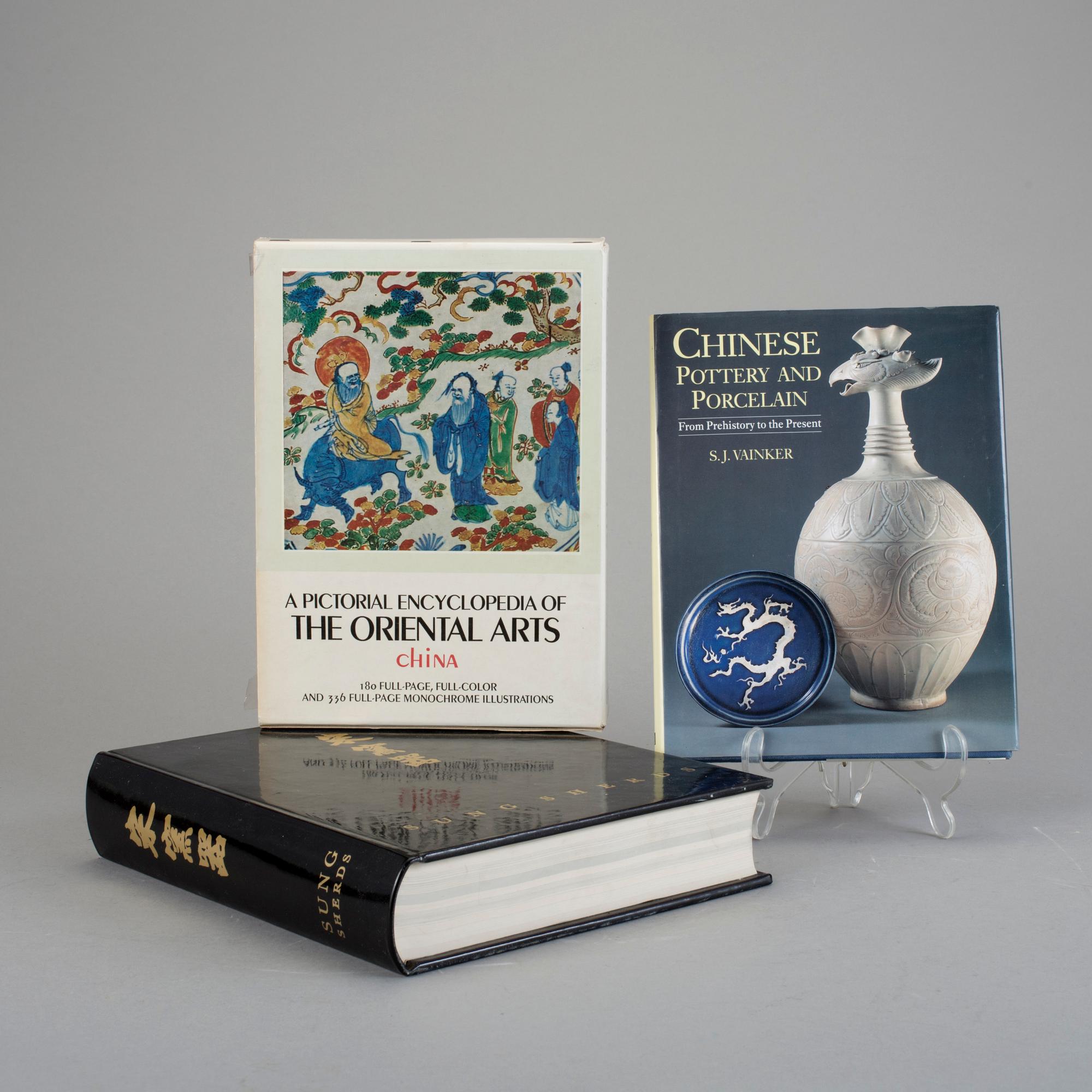 Chinese Pottery and Porcelain, A pictorial Encyklopedia of the Oriental Arts, och Sung Sherds.