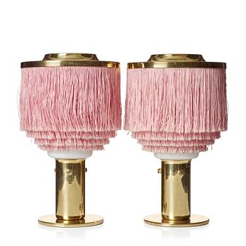 339. Hans-Agne Jakobsson, a pair of table lamps, model "B 145", Hans Agne Jakobsson AB, Markaryd, Sweden 1960's-70's.